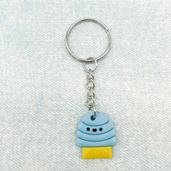 Wholesale keychain pvc cartoon doll car bag key pendant JDC-KC-DY021