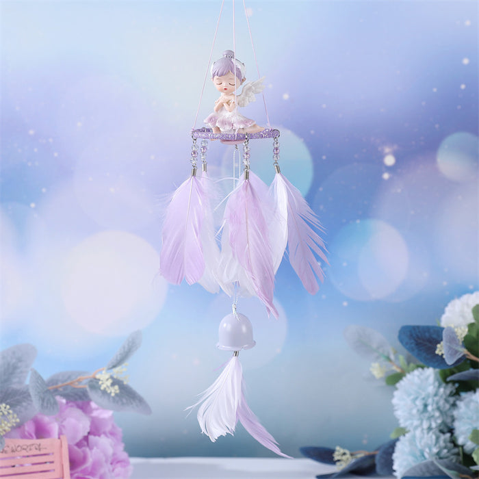 Wholesale Dreamcatcher Resin Dream Bella Ballet Girl Wind Chime JDC-DC-SiSen001