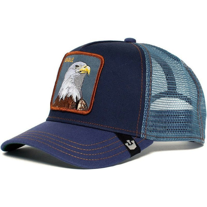 Wholesale sombrero animal algodón gorra de béisbol Malla camionero Caps JDC-FH-JIEY001