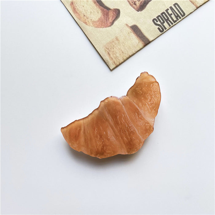 Wholesale Grips Simulation Food Toy Bread Airbag Bracket Mobile Phone Holder JDC-PS-Chwei003