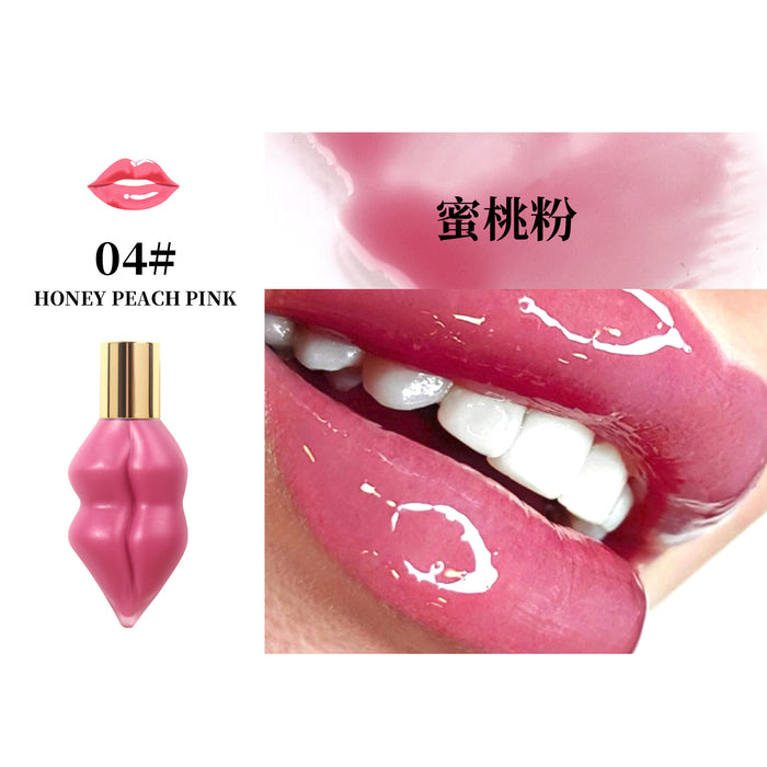 Glaze à lèvres en gros de la menthe gingembre dodu et hydrate les lèvres moq≥2 JDC-MK-XLS001
