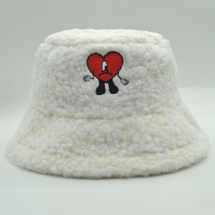 Bordado de lana de sombrero al por mayor Hatm Warm Bucket Gat (F) JDC-FH-PNI011