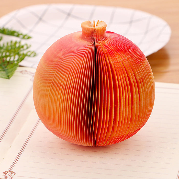 Wholesale Notebook Paper Creative Vegetables and Fruits Paste Notepad JDC-NK-Liuj001