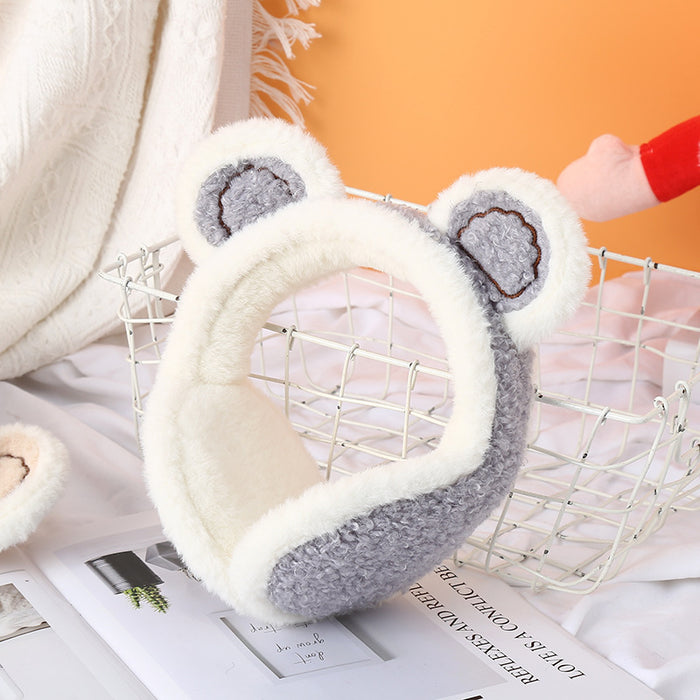 Wholesale Earmuff Plush Winter Warm Foldable Cute JDC-EF-YCheng005