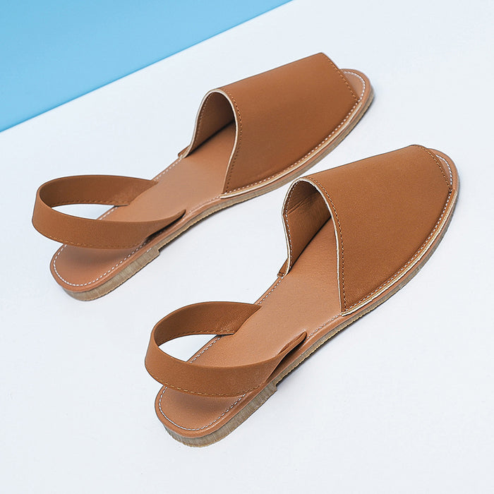 Wholesale plus size flat open toe sandals JDC-SD-ZuiM003