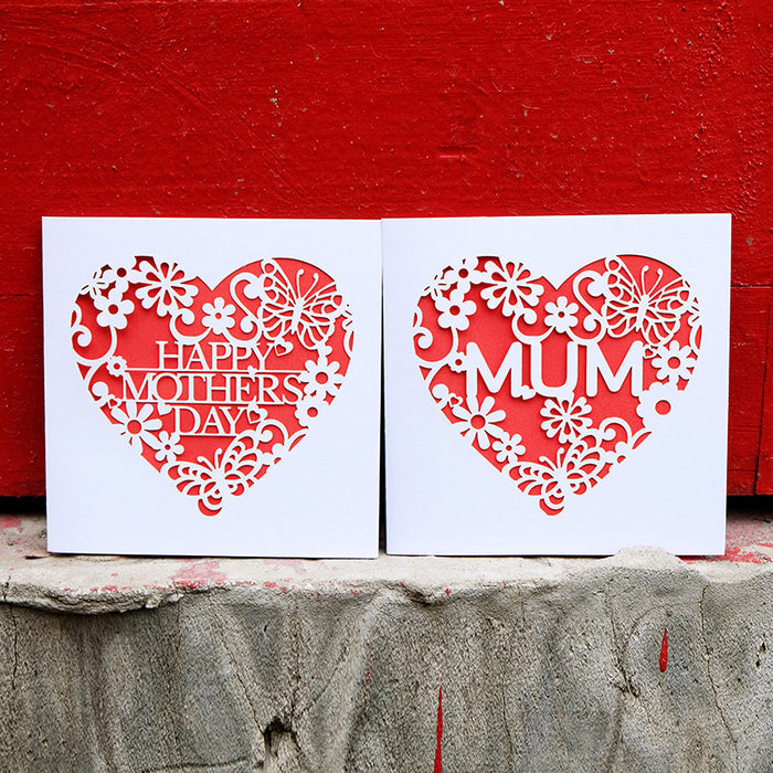 Jewelry WholesaleWholesale Pearl Paper Love Mother's Day Thank You Greeting Cards JDC-GC-MuG001 Greeting Card 沐光 %variant_option1% %variant_option2% %variant_option3%  Factory Price JoyasDeChina Joyas De China