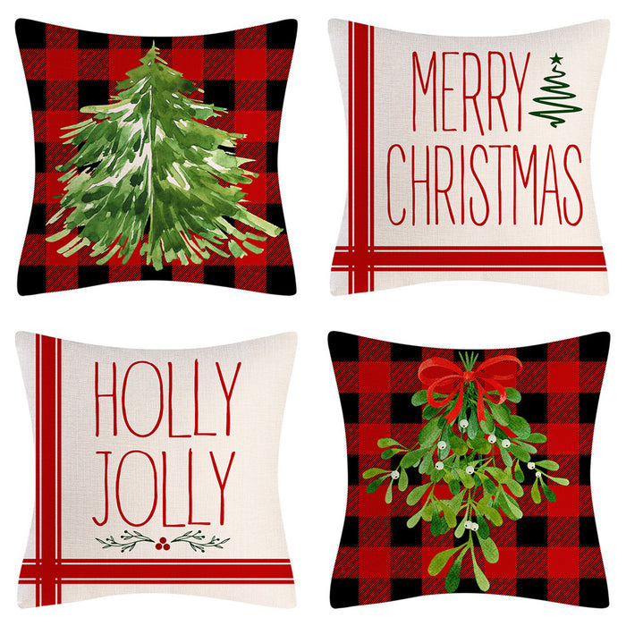 Wholesale Pillowcase Polyester Christmas Home Decor JDC-PW-Mengde001
