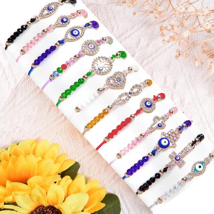 Wholesale Fashion Simple Woven Hand Beaded Crystal Bracelet JDC-BT-ZheQ030
