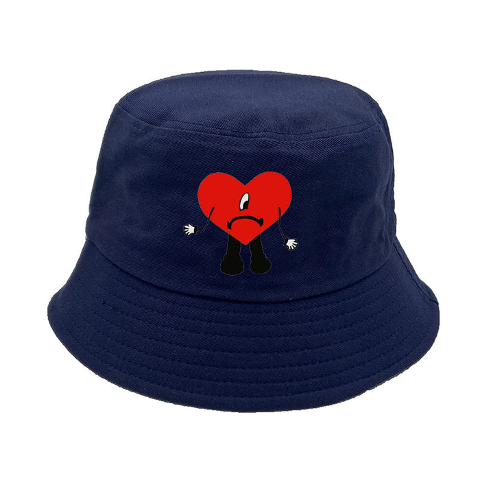 Wholesale Hat Cotton Cute Pattern Bucket Hat MOQ≥2 (F) JDC-FH-AXing007