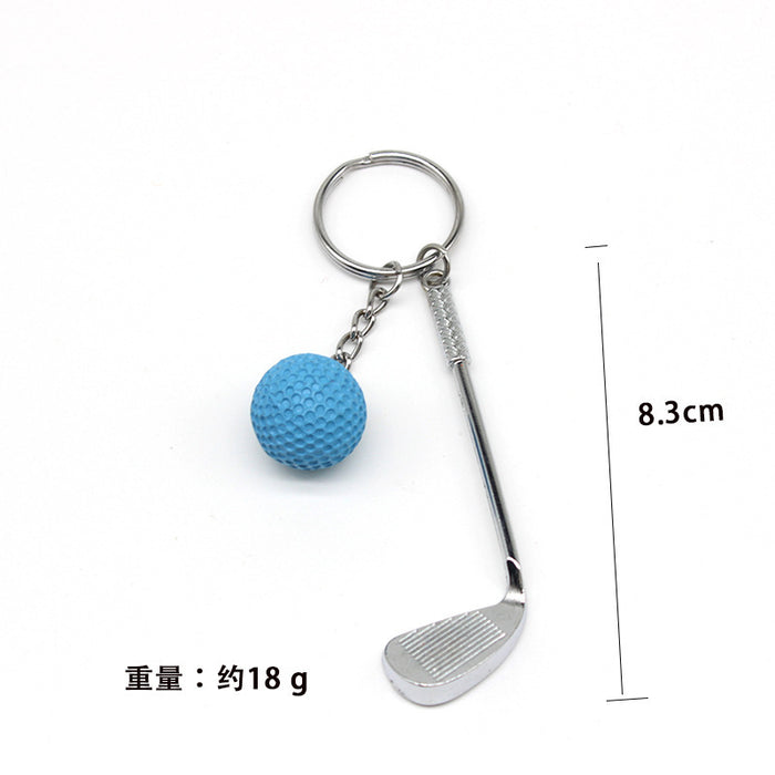 Wholesale Keychains Metal PVC German Golf Balls JDC-KC-XXing011