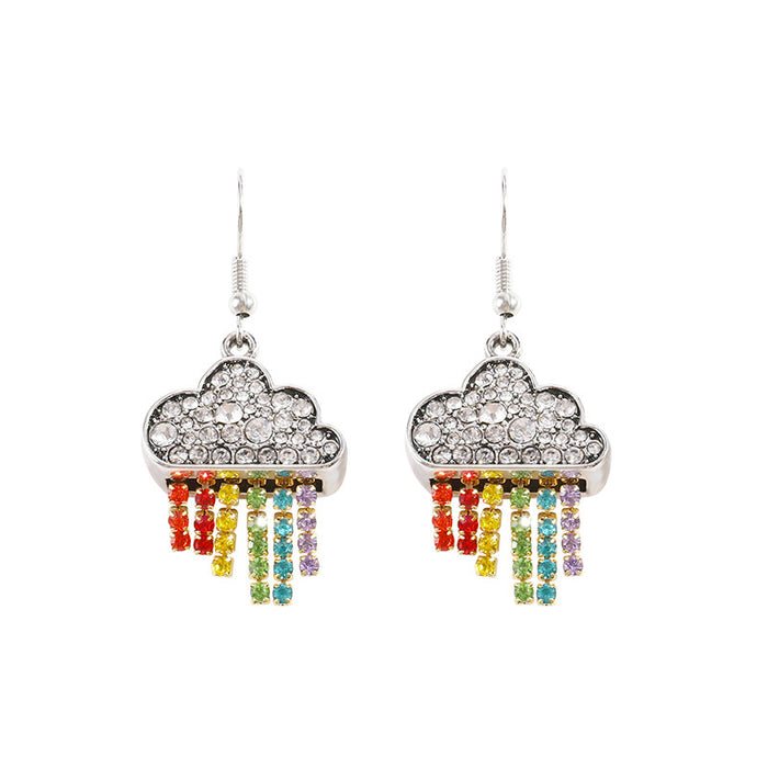 Wholesale popular cloud earrings tassel JDC-ES- zhongyi016