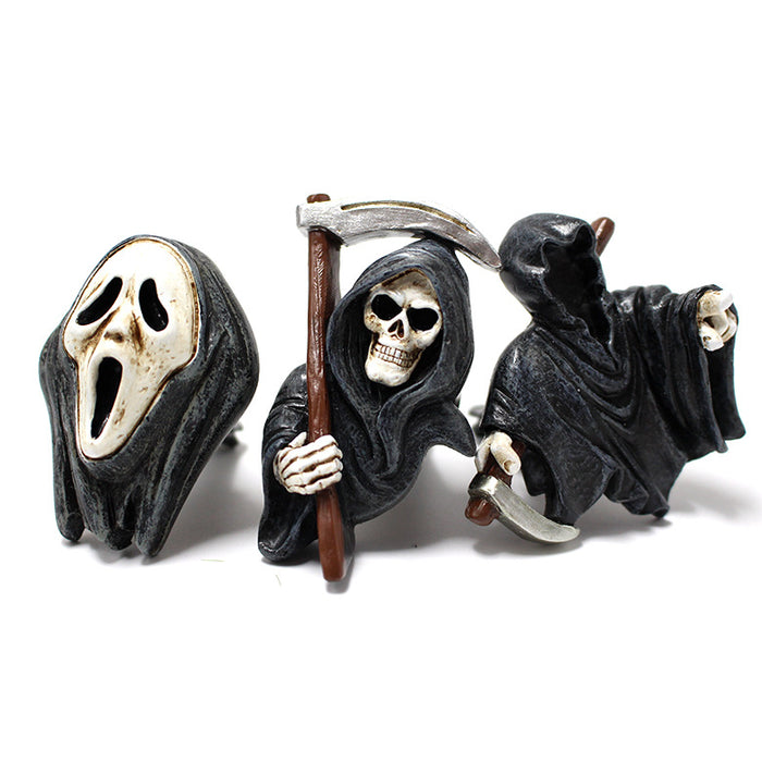 Wholesale Car Aromatherapy Grim Reaper Resin Ornaments Set MOQ≥2 JDC-CA-YWH002