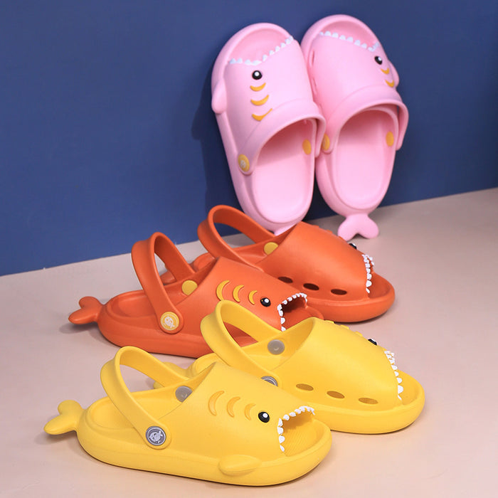 Wholesale children's cave shoes summer non-slip boy cartoon sandals and slippers MOQ≥2 JDC-SD-HSJ002