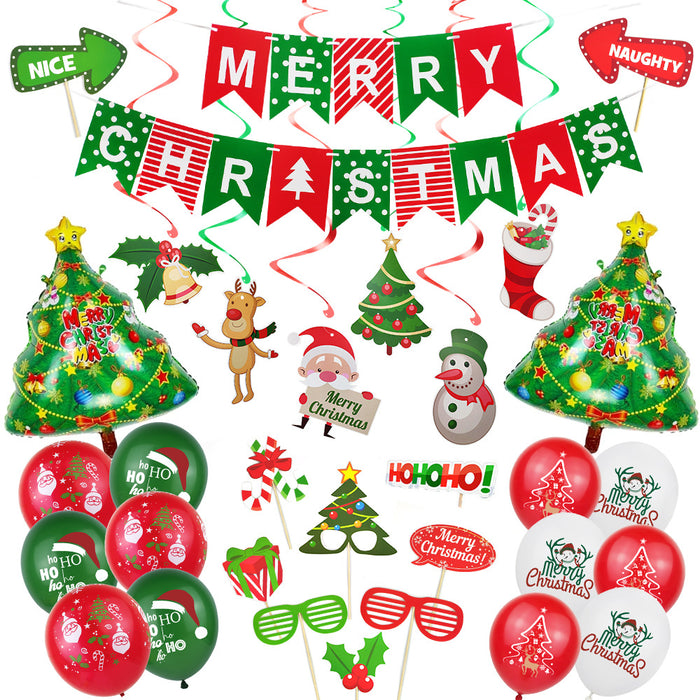 Wholesale Decorations Balloon Party Christmas Suit MOQ≥5 JDC-DCN-Gexi004