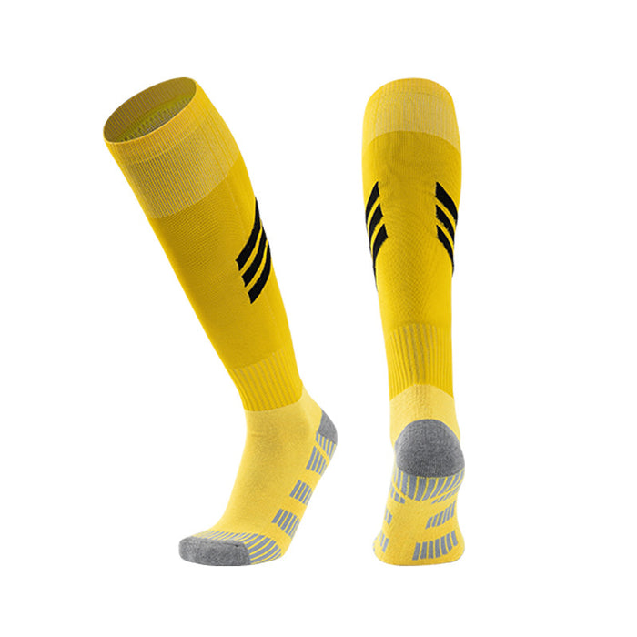 Wholesale Sock Cotton Training Non-Slip Soccer Socks Adult Breathable Wicking JDC-SK-JinR004