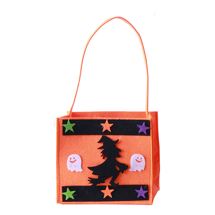 Bolsos al por mayor tela Halloween Kids Pumpkin Bag Bag Bag MOQ≥2 JDC-HB-YIMO001