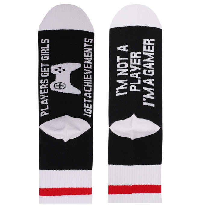 Wholesale socks Letter printed autumn and winter thickened medium socks JDC-SK-DFF012