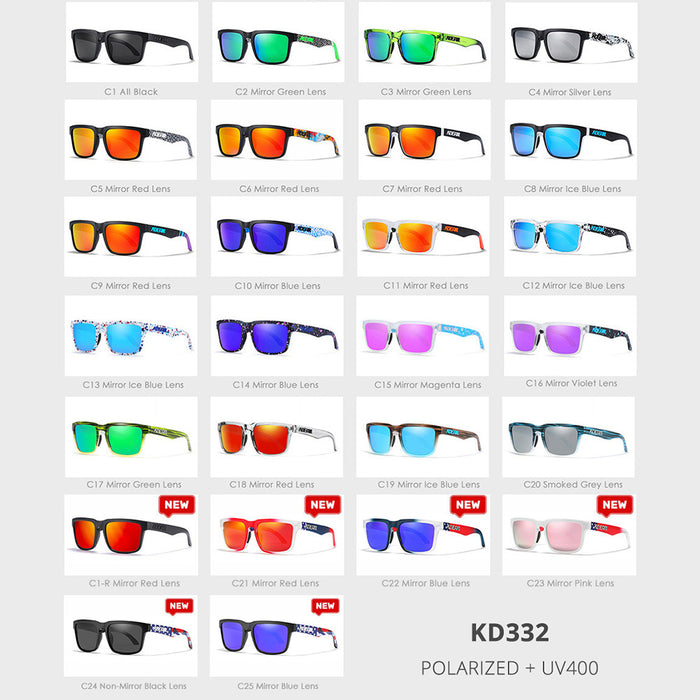 Gafas de sol polarizadas al aire libre al por mayor JDC-SG-HUIH003