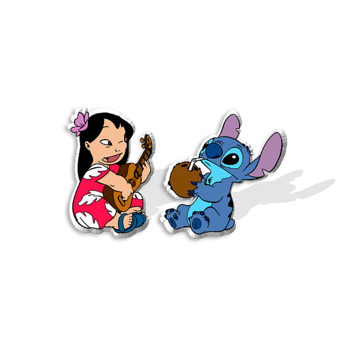 Wholesale Earrings Plastic Cartoon Alien Baby MQO≥5 JDC-ES-xiangl001