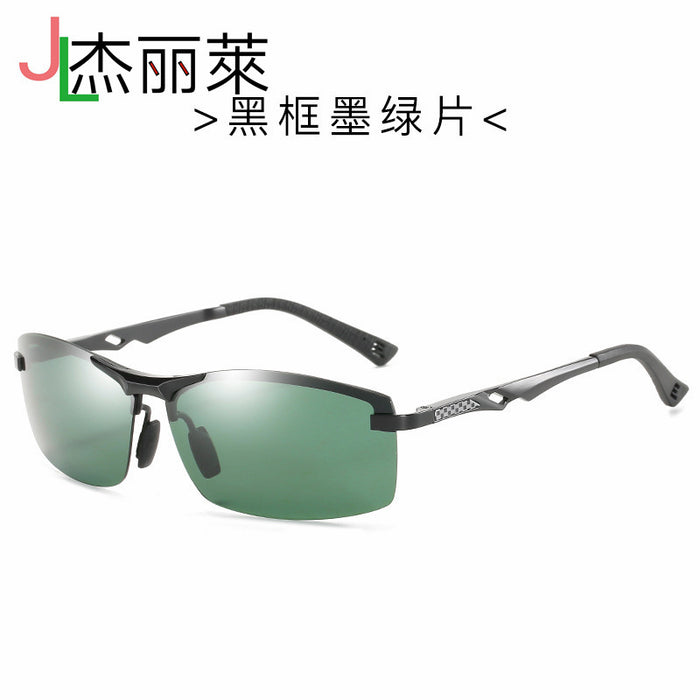 Wholesale polarized photochromic aluminum magnesium sunglasses JDC-SG-JunL004