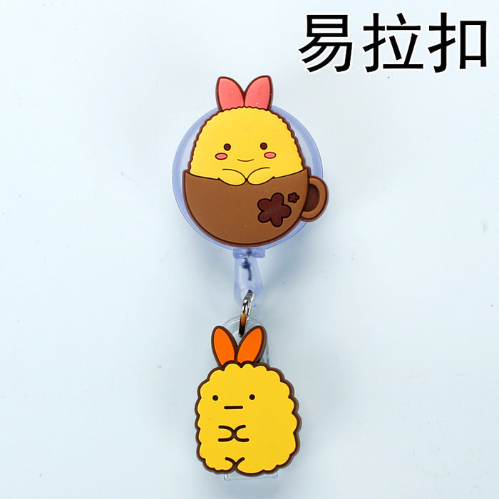 Wholesale Cartoon Anime PVC Plastic Retractable Keychain (M) MOQ≥3 JDC-KC-YNW001