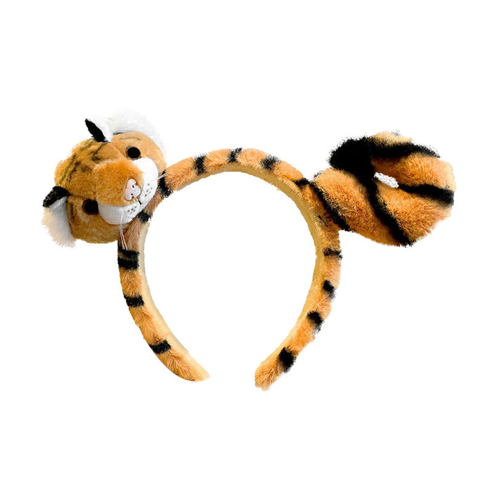 Wholesale cartoon Tigger headband female shape cute tiger JDC-HD-QiaHan001