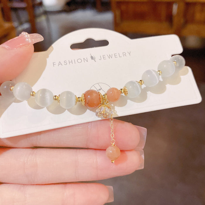 Wholesale Bracelet Opal Flower Beads JDC-BT-QiaoH003