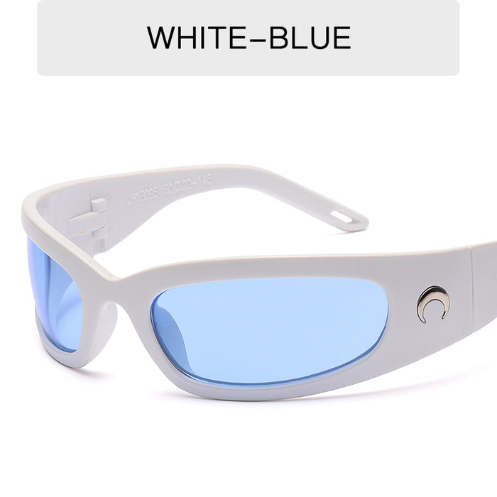 Lente de CA al por mayor Gafas de sol de personalidad reflectante JDC-SG-MANA004