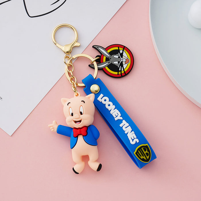 Wholesale keychain cartoon personality trend cute bag pendant (M) JDC-KC-XiangY007