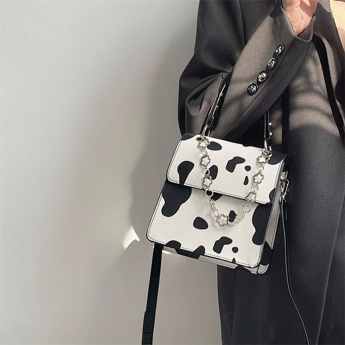 Wholesale Shoulder Bags Crossbody Cow Pattern Small Square Bag JDC-SD-TingM001