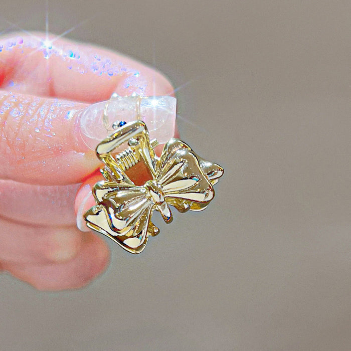 Wholesale Hair Clips Alloy Metallic Flower JDC-HC-BY028