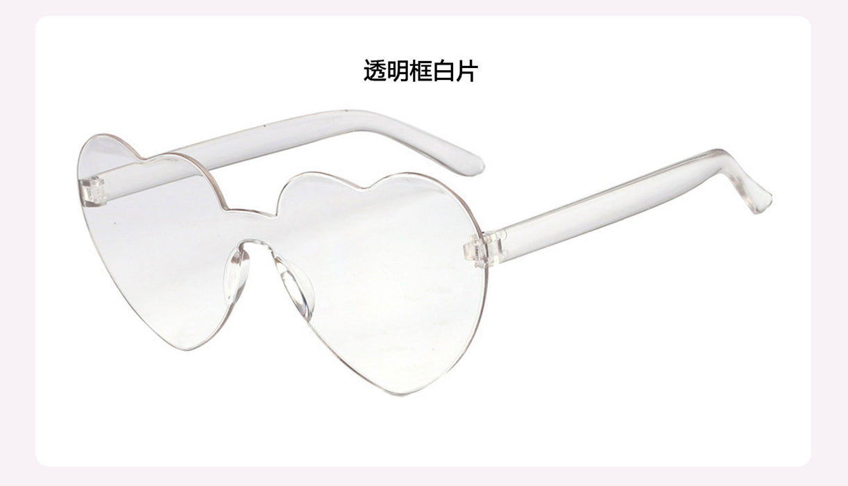 Material de PC al por mayor Fashion Amor Gafas de sol hombres y mujeres mismo estilo JDC-SG-AOMING001