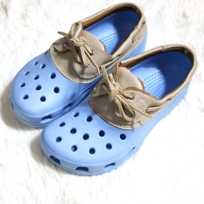 Wholesale Croc PU Leather Beach Shoes MOQ≥3 JDC-SP-HMLD002