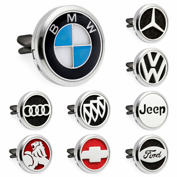 Wholesale Auto Accessories Alloy Car Logo Pattern Air Outlet Perfume Clip (F) JDC-CA-BoShi003