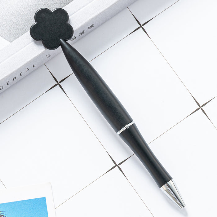 Wholesale Ballpoint Pen Plastic Flower Shaped Twisted Pen MOQ≥2 JDC-BP-Huah088
