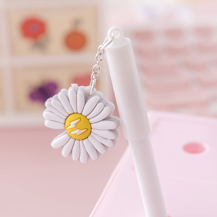 Wholesale pendant small flower cartoon student fountain pen JDC-BP-XuF003