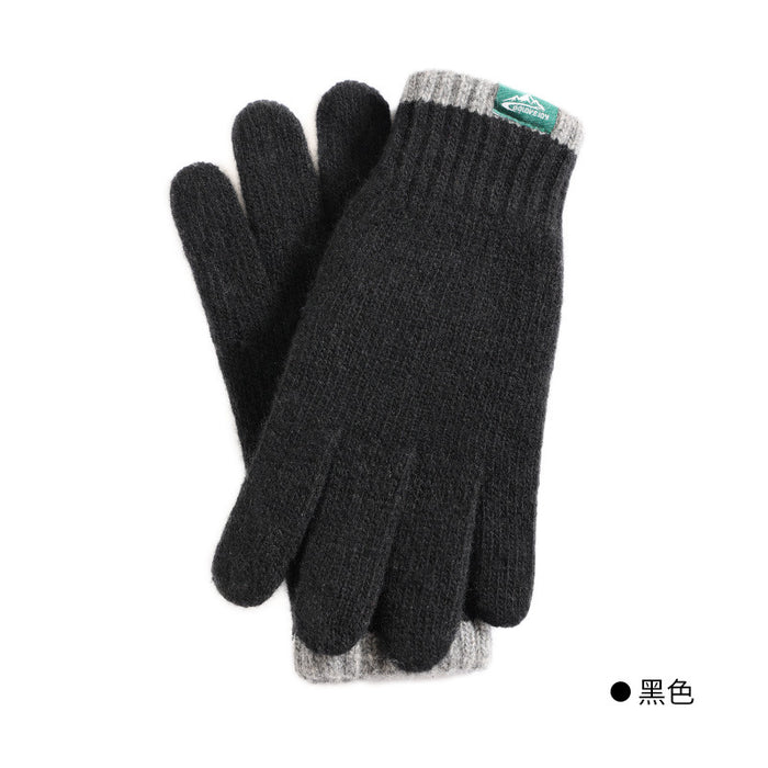 Wholesale Sheep Wool Fleece Warm Flip Finger Touch Screen Gloves MOQ≥2 JDC-GS-GuD003