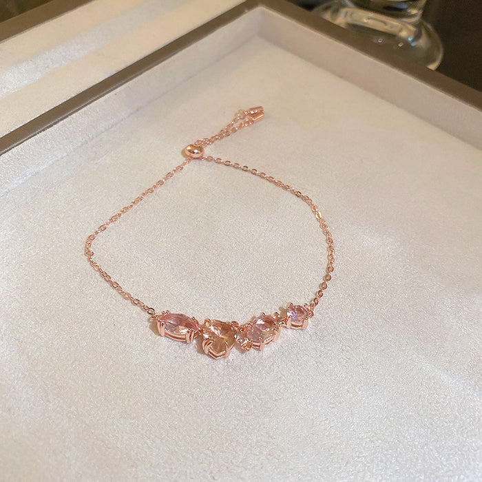 Wholesale Necklace Metal Heart Oval Bracelet Necklaces JDC-NE-BY084