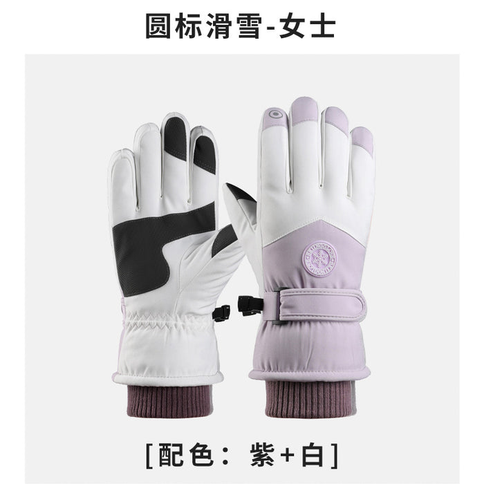 Wholesale Gloves Polyester Waterproof Thermal Outdoor Touch Screen JDC-GS-XiJL008