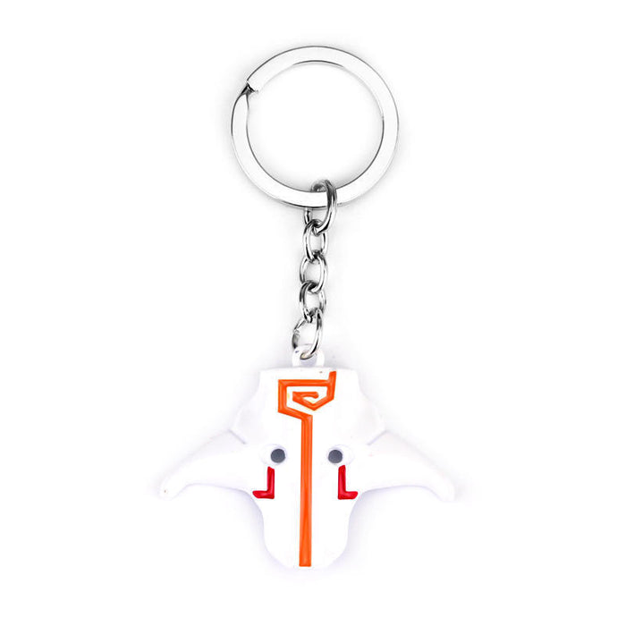 Wholesale Keychains For Backpacks Dota Butcher Hook Logo Alloy Keychain Scythe Weapon Model JDC-KC-AWen018