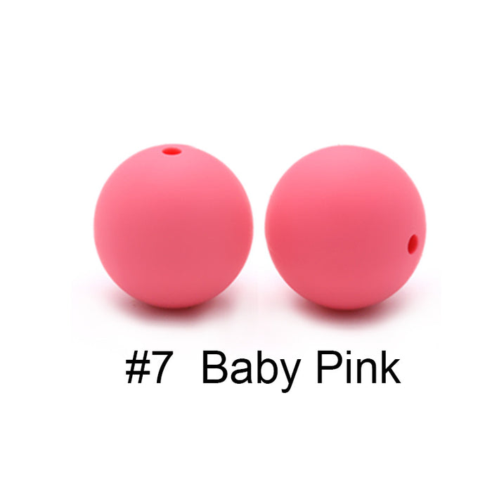 Wholesale DIY Silicone Beads Food Grade Baby Molar Balls MOQ≥50 JDC-DIY-BangX002