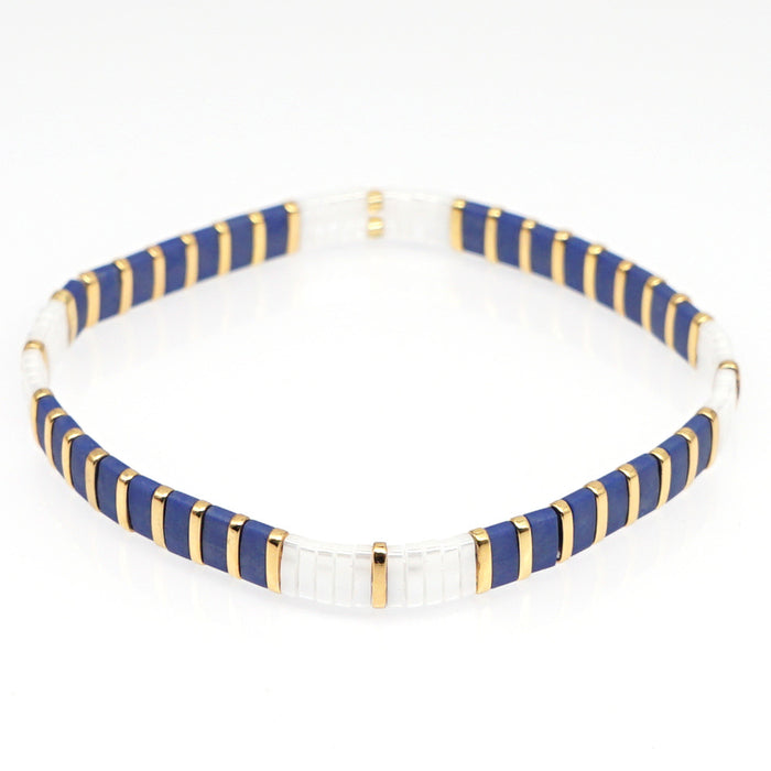 Wholesale Braided Beaded Bracelet Women's Multi-layered Boho Ethnic Style JDC-BT-GBH120