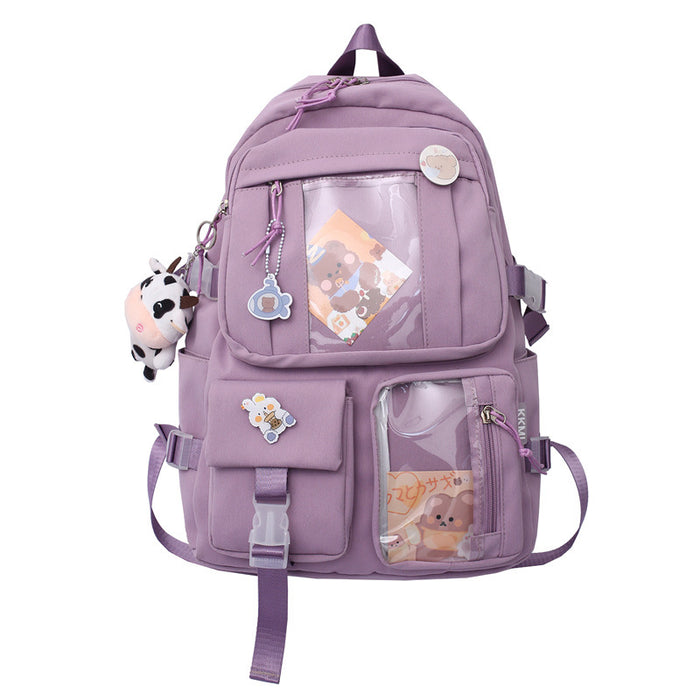 Wholesale Backpack Nylon Cute Student Bag JDC-BP-Zhibei004