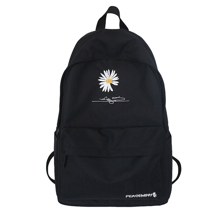 Wholesale Oxford Cloth Small Daisy Large Capacity Backpack MOQ≥3 JDC-BP-Xuanku004