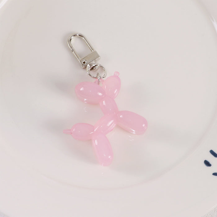Wholesale Keychains Acrylic Cute Jelly Balloon Dog JDC-KC-YChen009