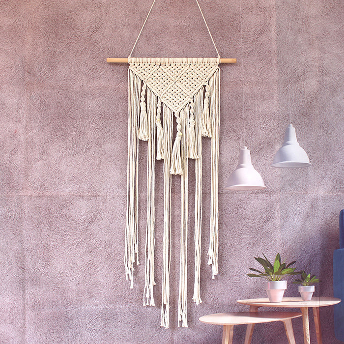 Wholesale bohemian ins tapestries creative hand woven hanging ornaments JDC-DC-CYue005