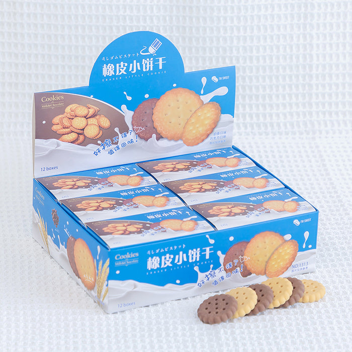 Wholesale eraser cute cartoon biscuit shape JDC-EAR-XuF002