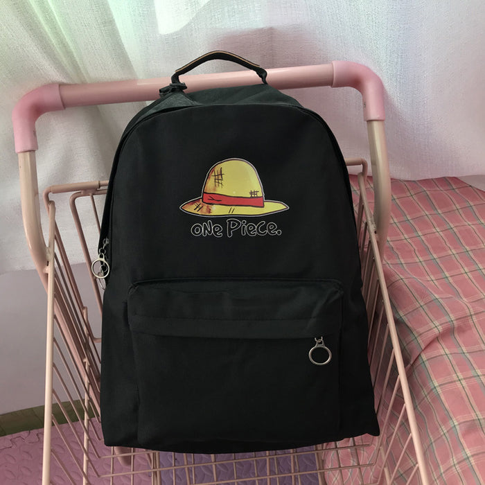 Wholesale cartoon surrounding college style simple backpack cool JDC-BP-Shangqu004