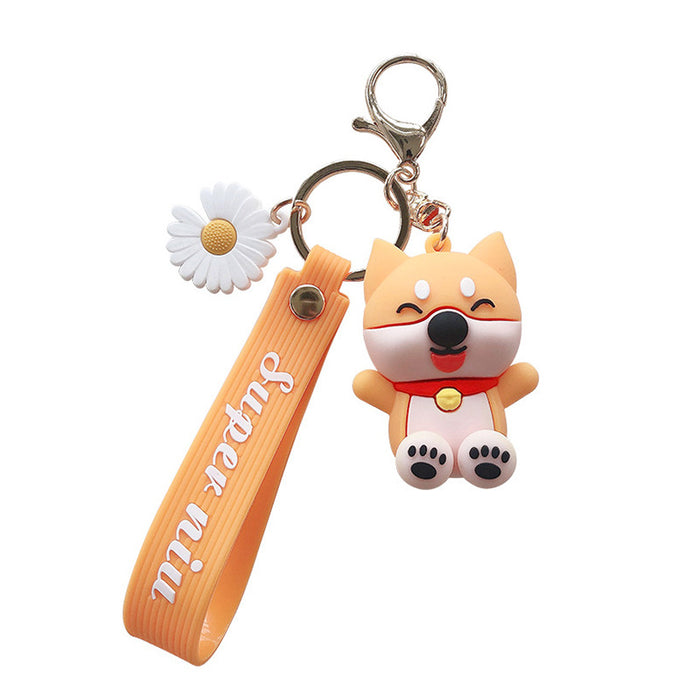 Wholesale cartoon cute puppy doll doll keychain pendant JDC-KC-OShi015
