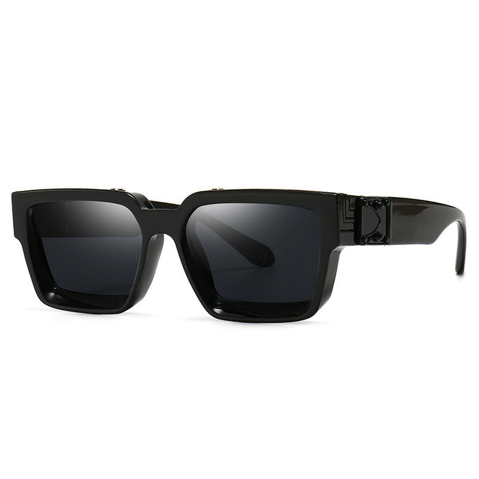 Wholesale sunglasses resin square frame JDC-SG-ChiC001